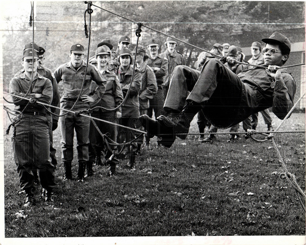 1979 Press Photo Reserve Officer Training ROTC - Historic Images