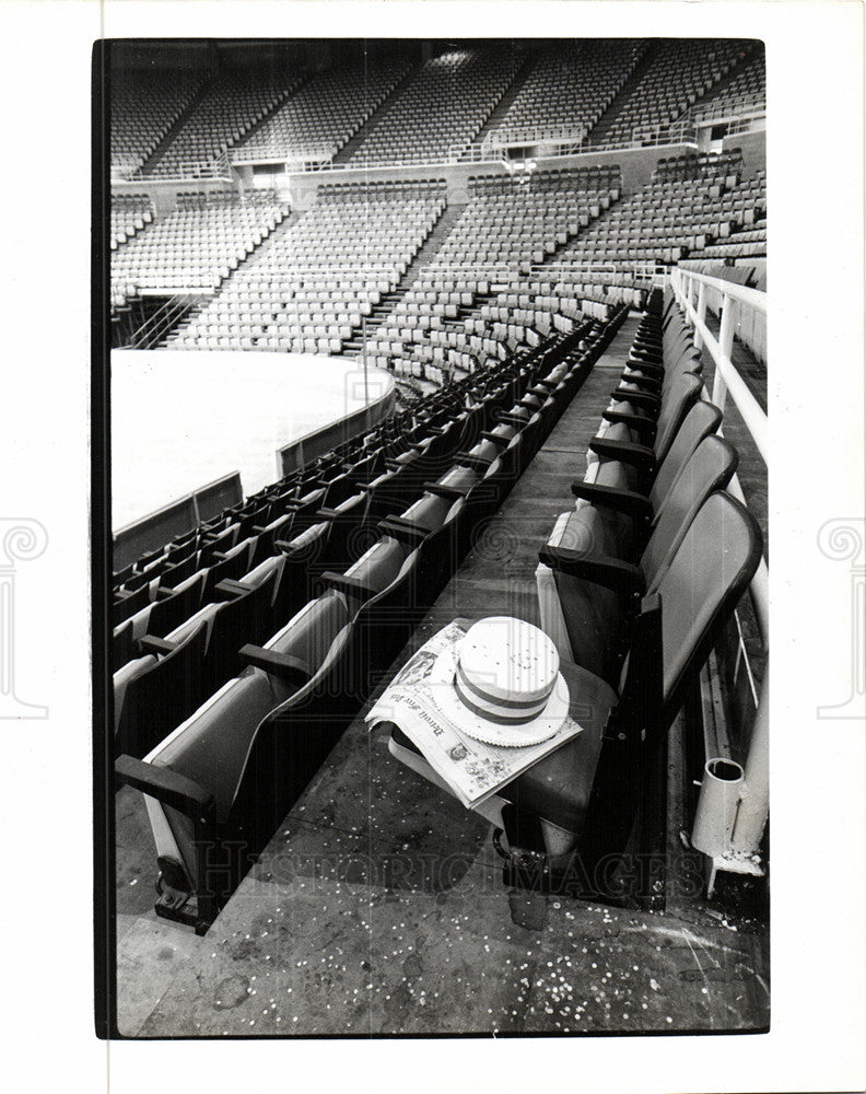 1980 Press Photo Cobo Detroit Republican Convention - Historic Images