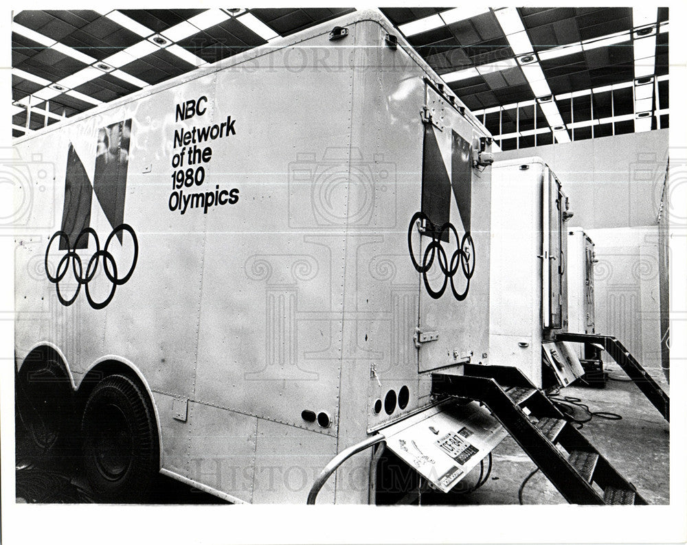 1980 Press Photo Republican Convention 1980 Detroit NBC - Historic Images