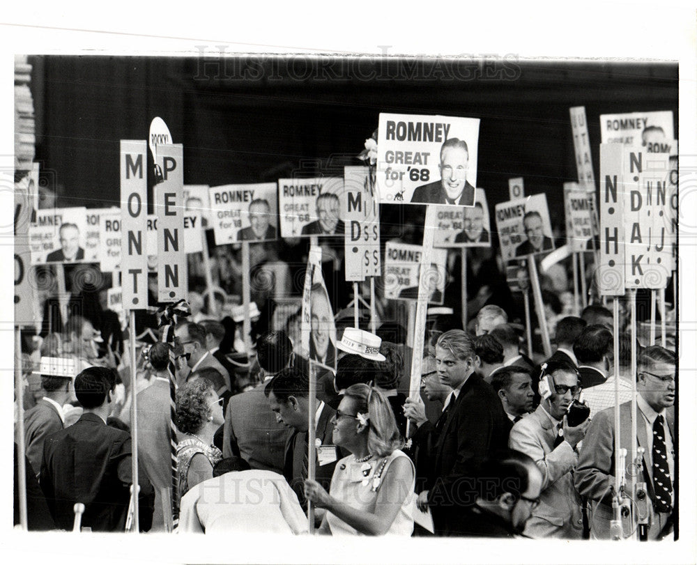 1968 Press Photo Republican National Convention - Historic Images