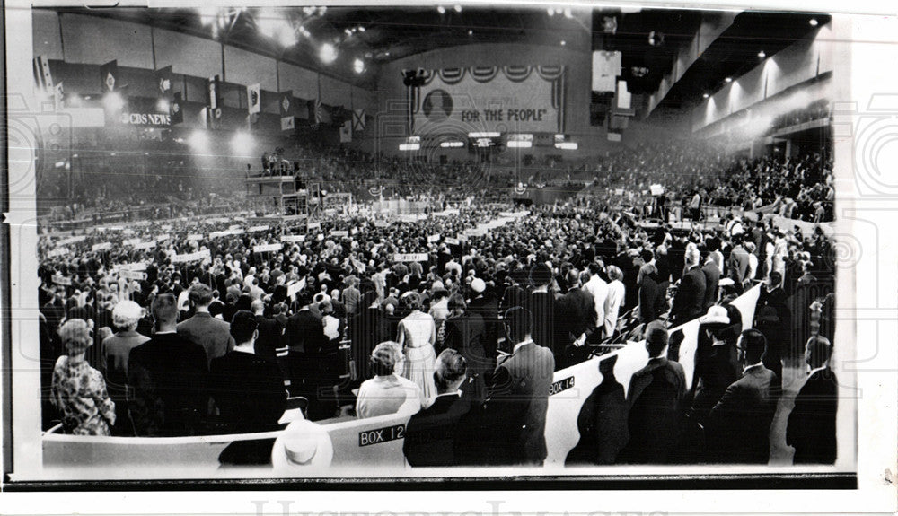 1964 Press Photo Republican National Convention - Historic Images