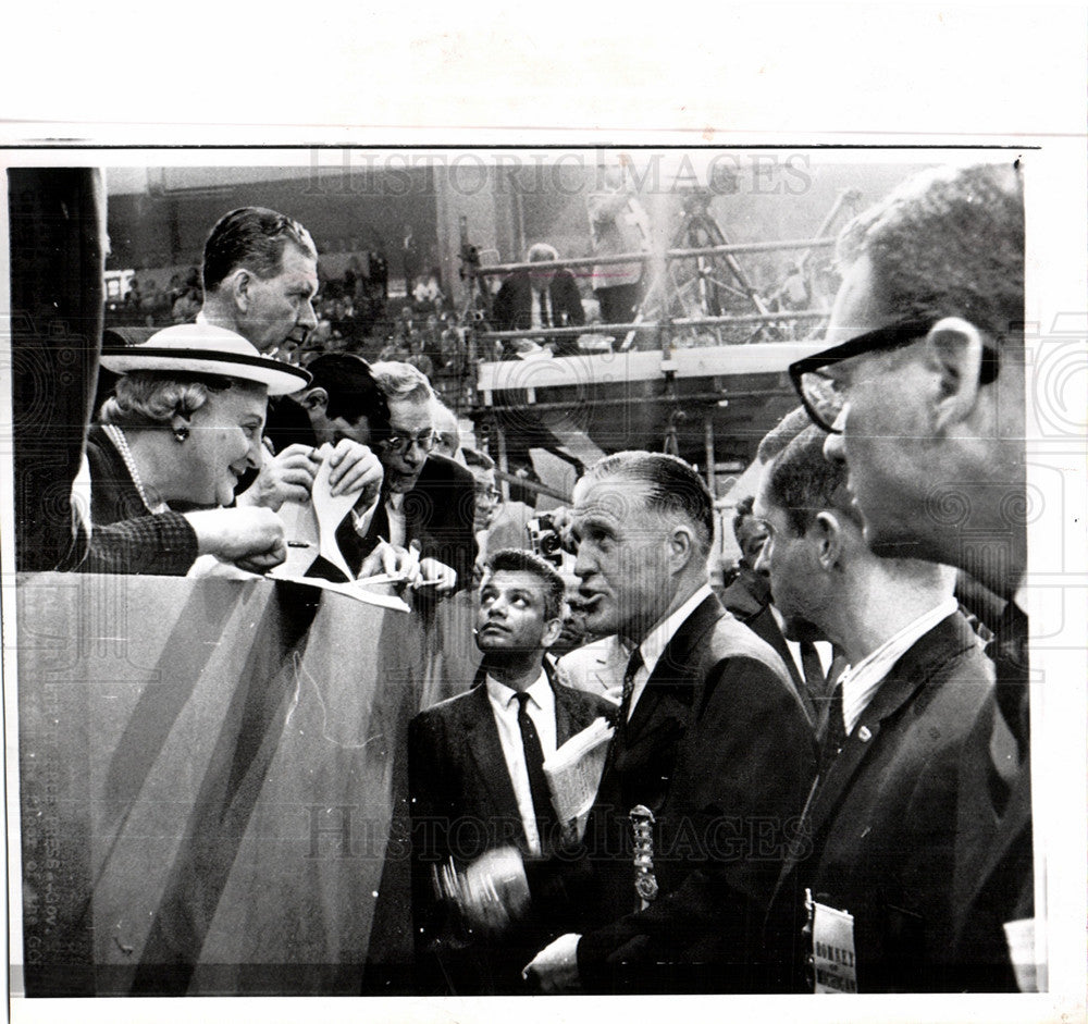 1964 Press Photo Republican National Convention floor - Historic Images