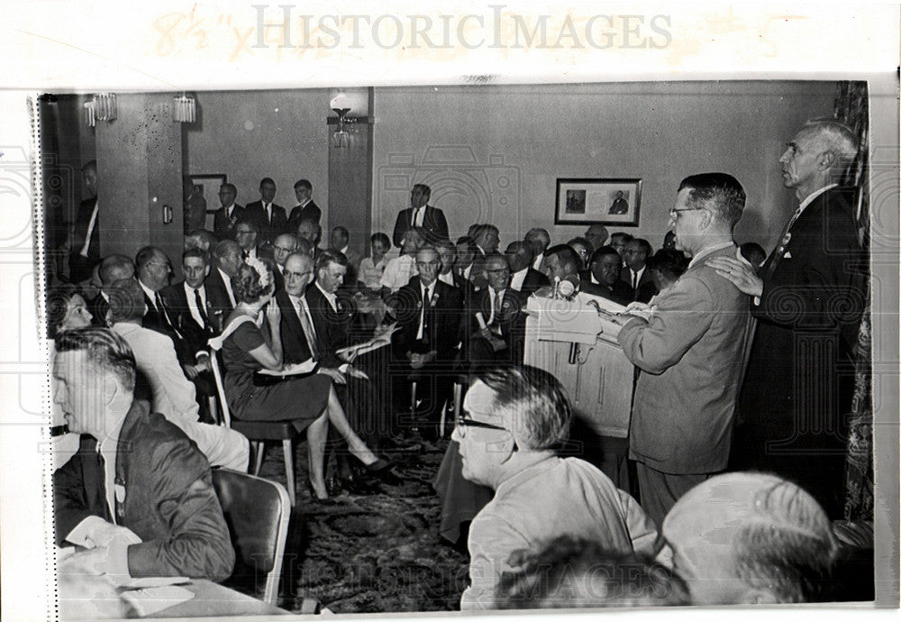 1960 Press Photo Republican National Convention,Chicago - Historic Images