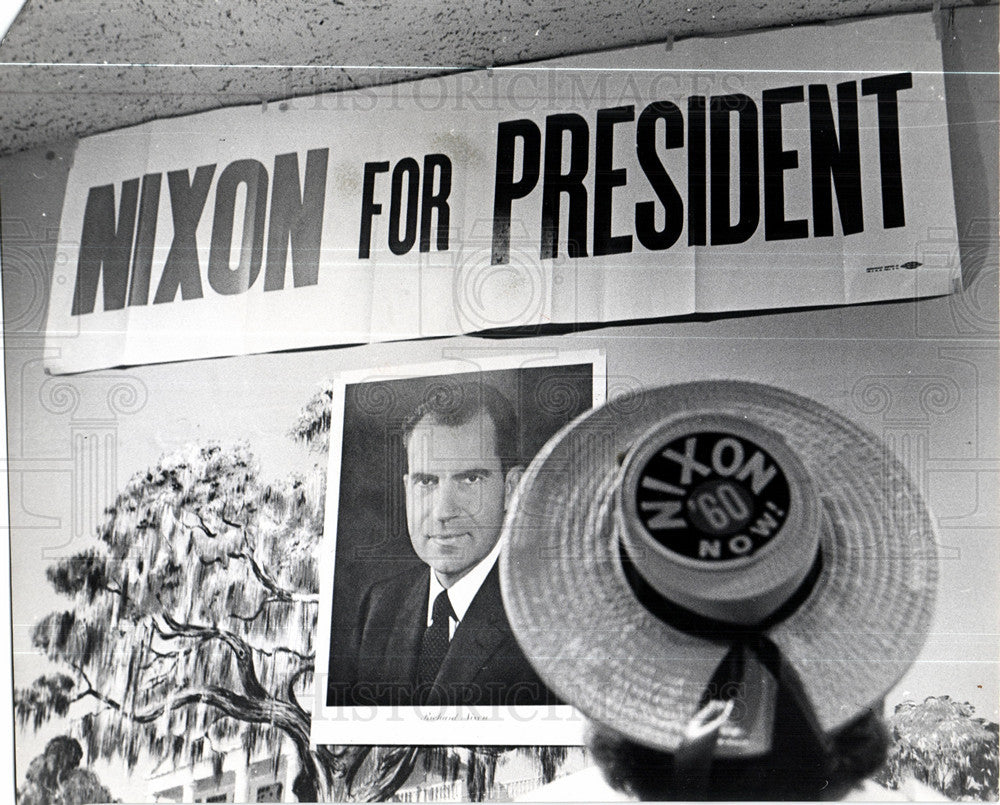 1960 Press Photo Republican National Convention - Historic Images