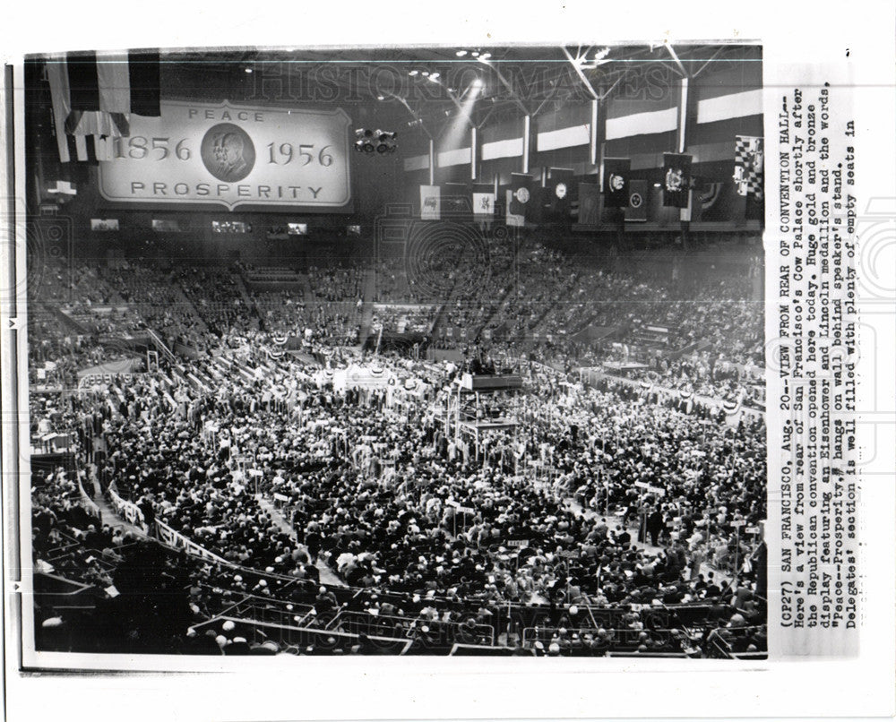 Press Photo Republican Convention San Francisco - Historic Images