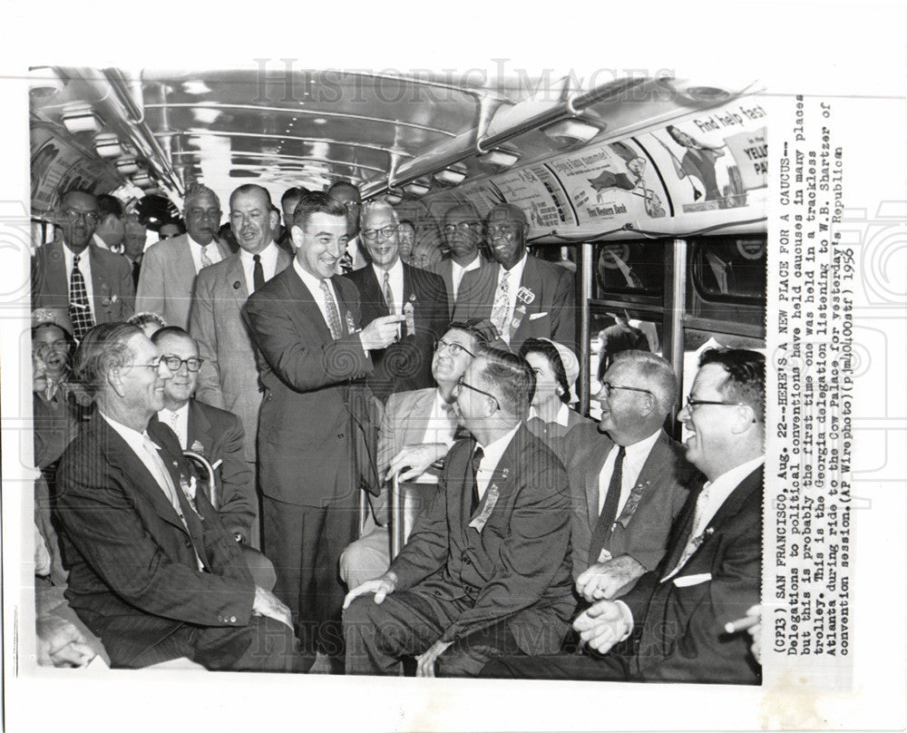 Press Photo Republican convention delegates - Historic Images