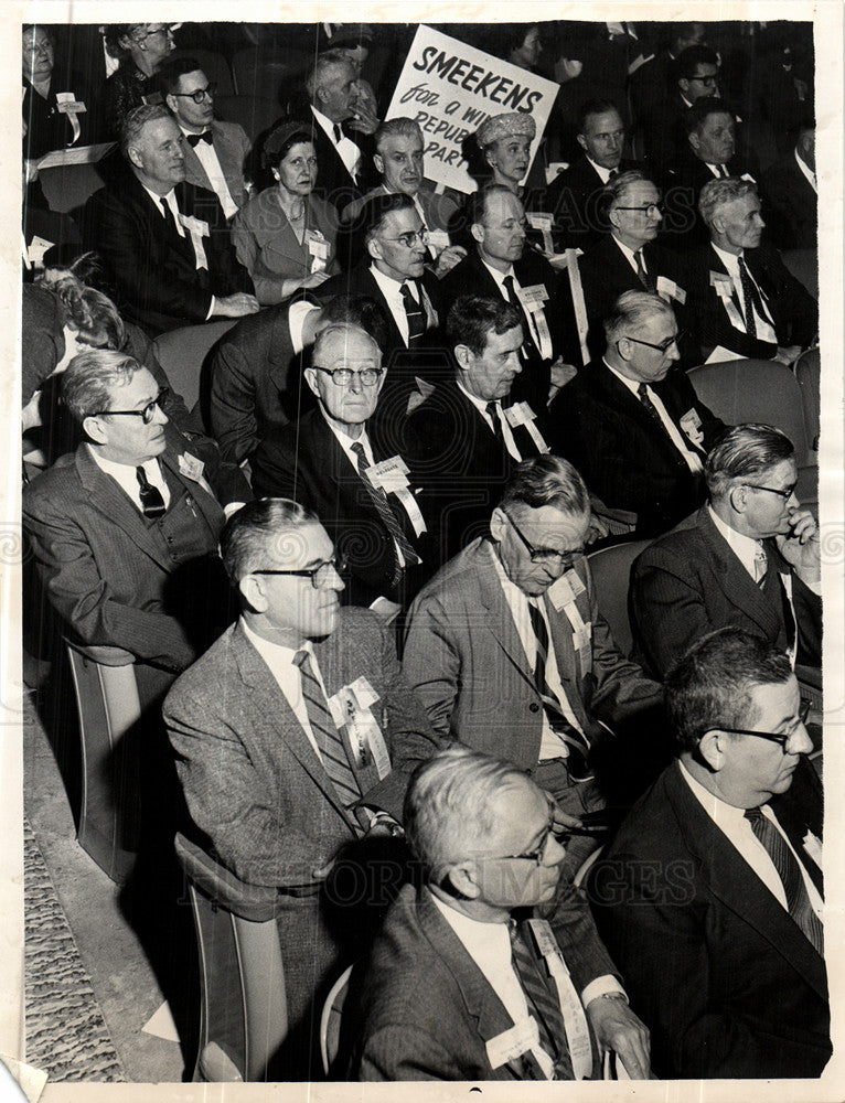 1959 Press Photo 1959 Republican Party Convention - Historic Images