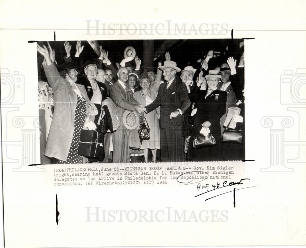 1948 Press Photo Republican National convention - Historic Images