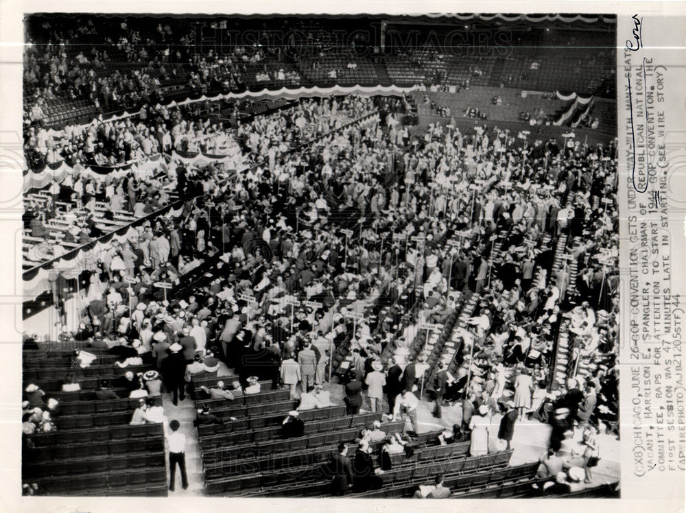 1944 Press Photo Republican National Convention USA - Historic Images