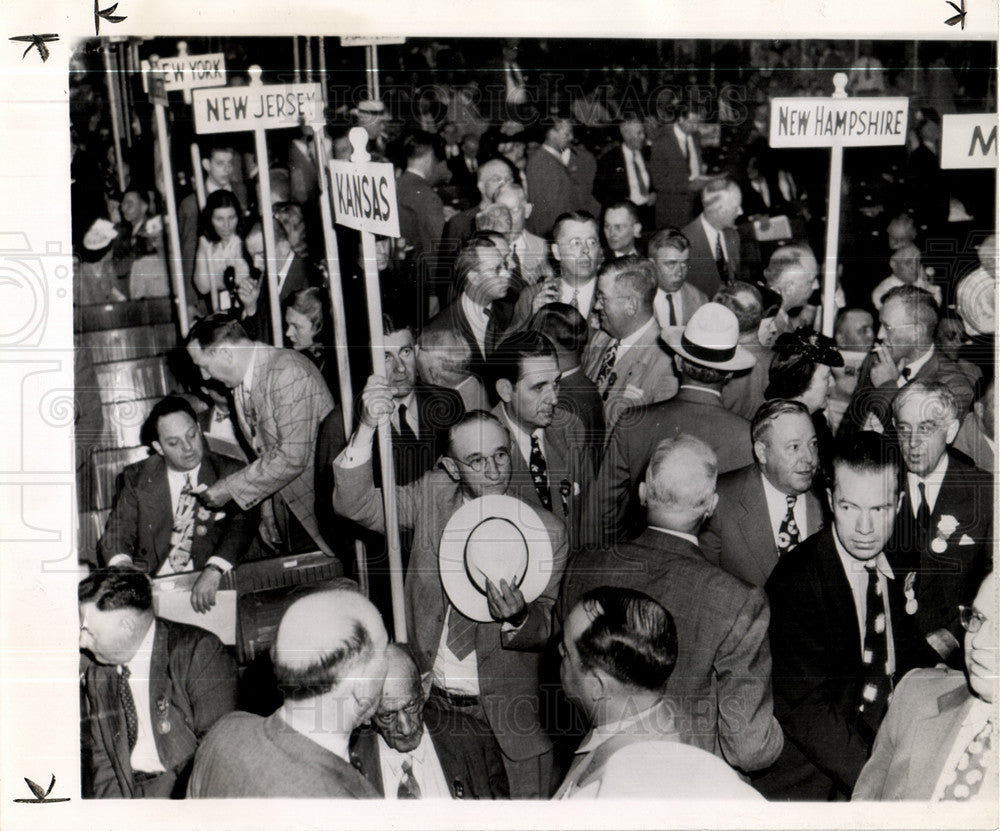 1944 Press Photo Republican National Convention - Historic Images