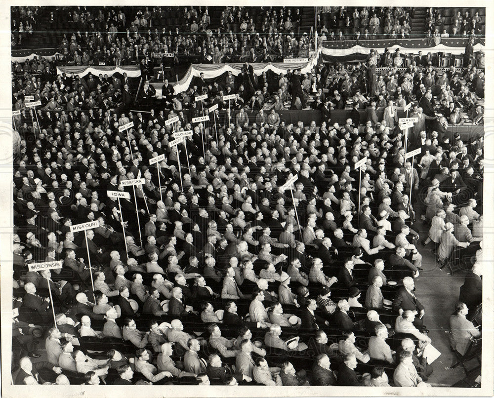 1928 Press Photo Republican Convention 1928 - Historic Images
