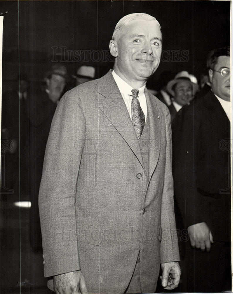 Press Photo Edmund Kuhlman chairman builder - Historic Images