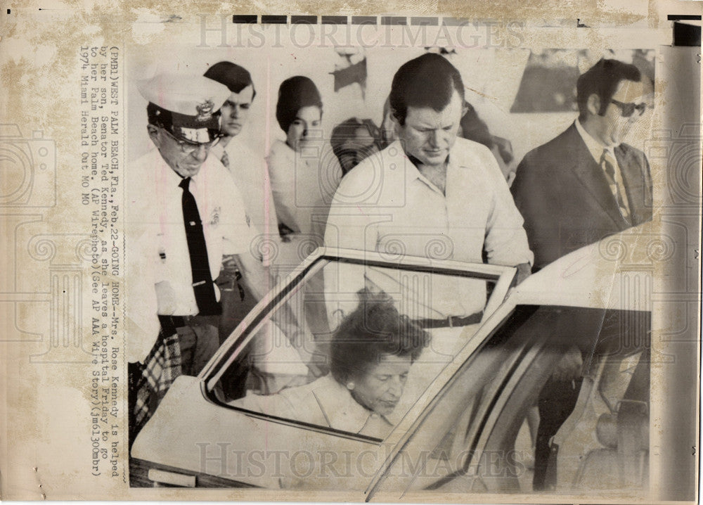 1974 Press Photo Ted Kennedy Senator - Historic Images