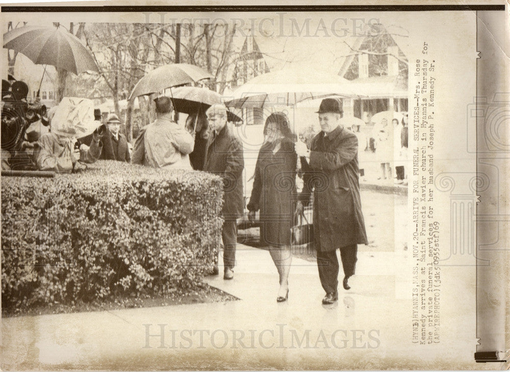 1969 Press Photo Mrs. Rose Kennedy Wife of J.P. Kennedy - Historic Images