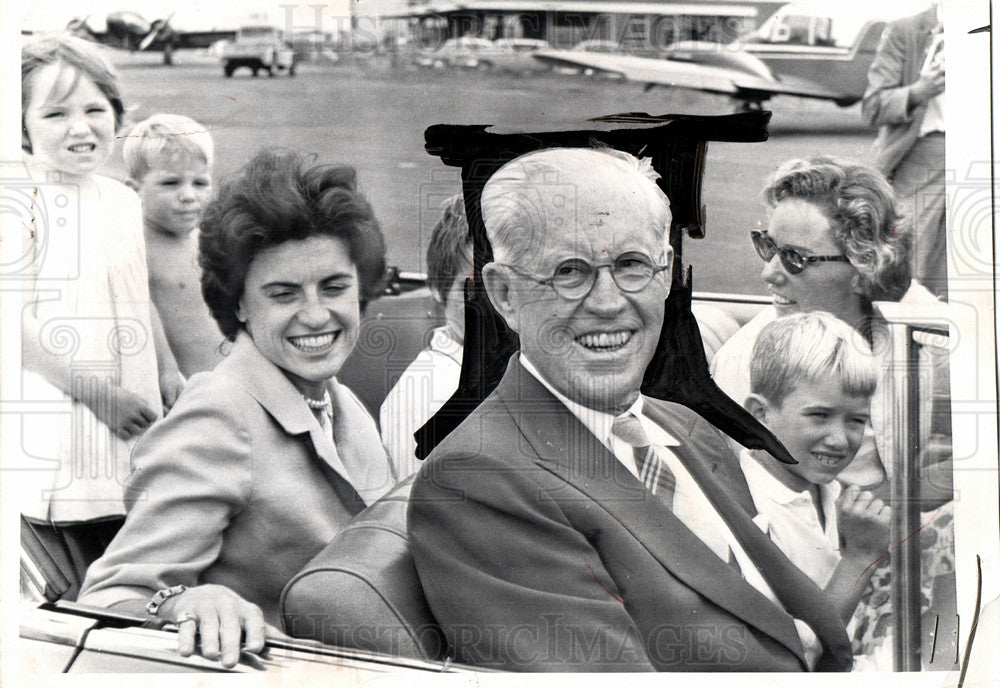 1961 Press Photo Joseph P. Kennedy - Historic Images