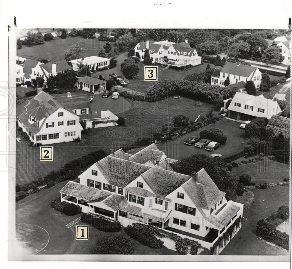 1960 Press Photo Colony Homes - Historic Images