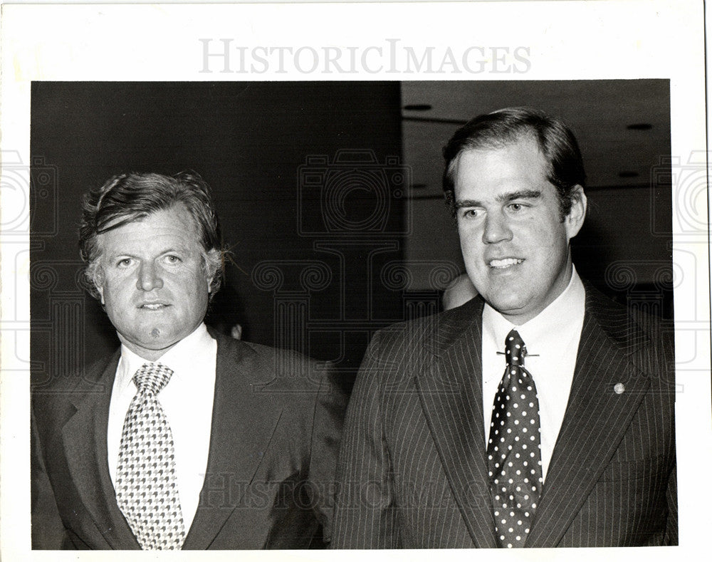 1978 Press Photo Edward Kennedy Senator Massachusetts - Historic Images