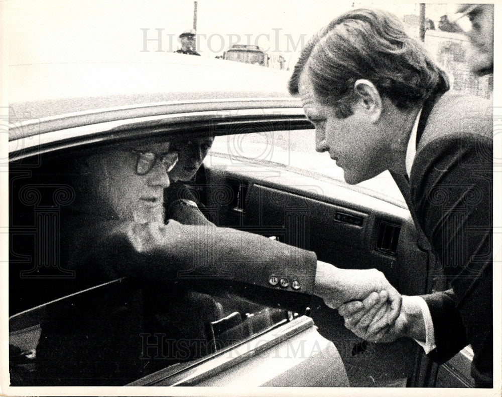 1970 Press Photo Ted Kennedy U.S Senate. - Historic Images