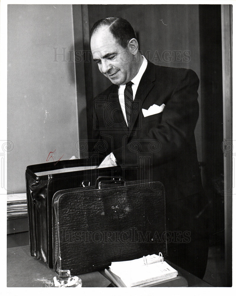 1961 Press Photo George Kent Attorney - Historic Images