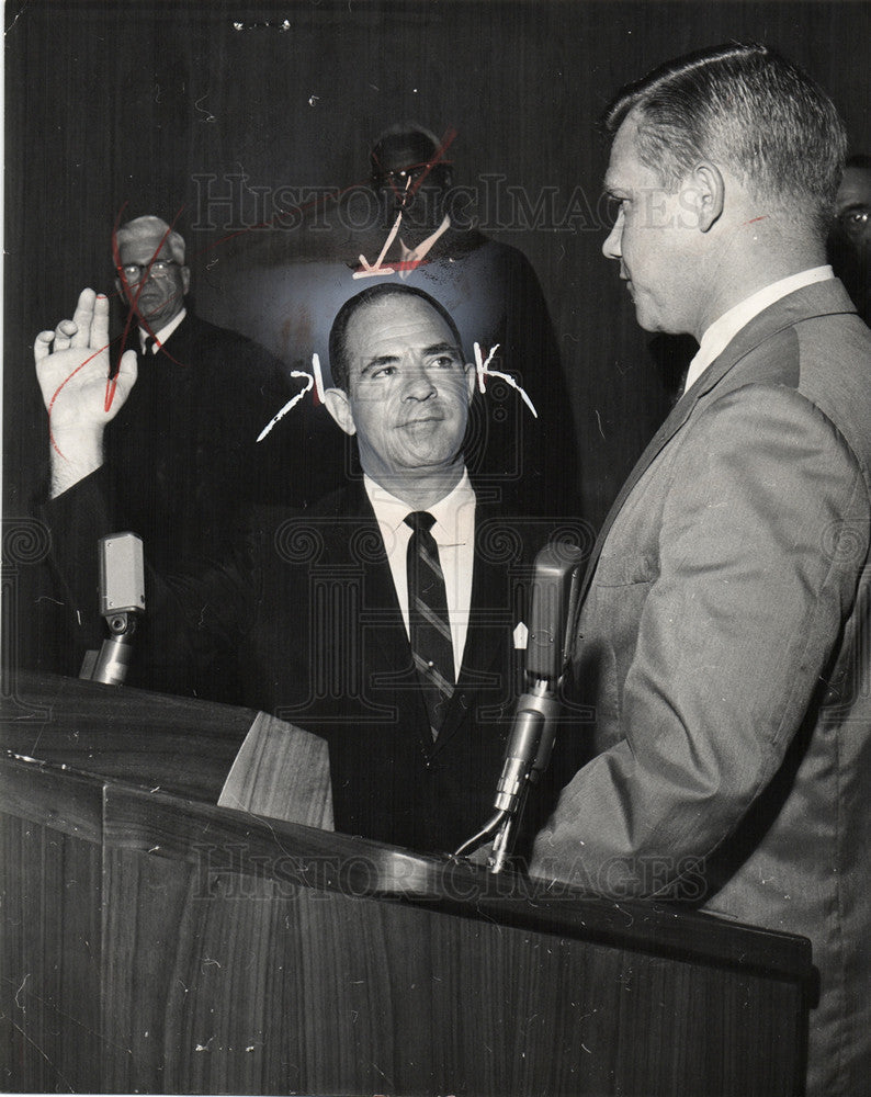 1962 Press Photo George Kent Gov Swanson - Historic Images