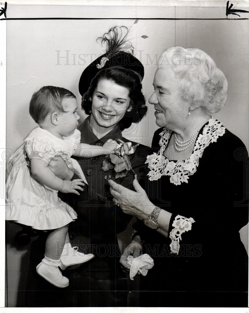 1950 Press Photo Elizabeth Kenny Nurse - Historic Images