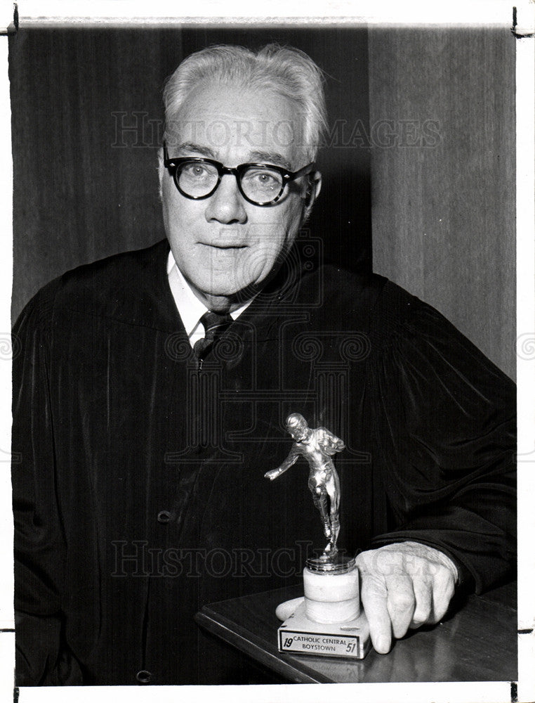 1957 Press Photo Common Pleas Judge Thomas A Kenney - Historic Images