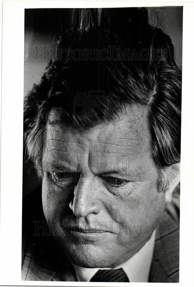 1980 Press Photo Edward Kennedy senator Massachusetts - Historic Images