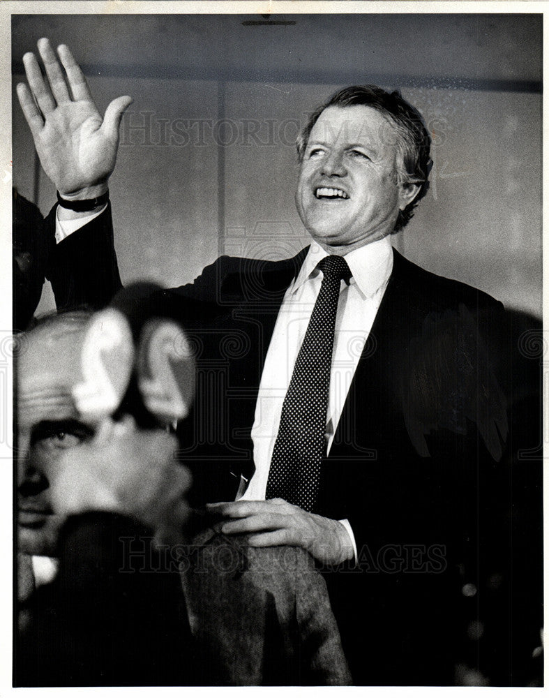 1980 Press Photo Edward (Teddy ) Kennedy - Historic Images