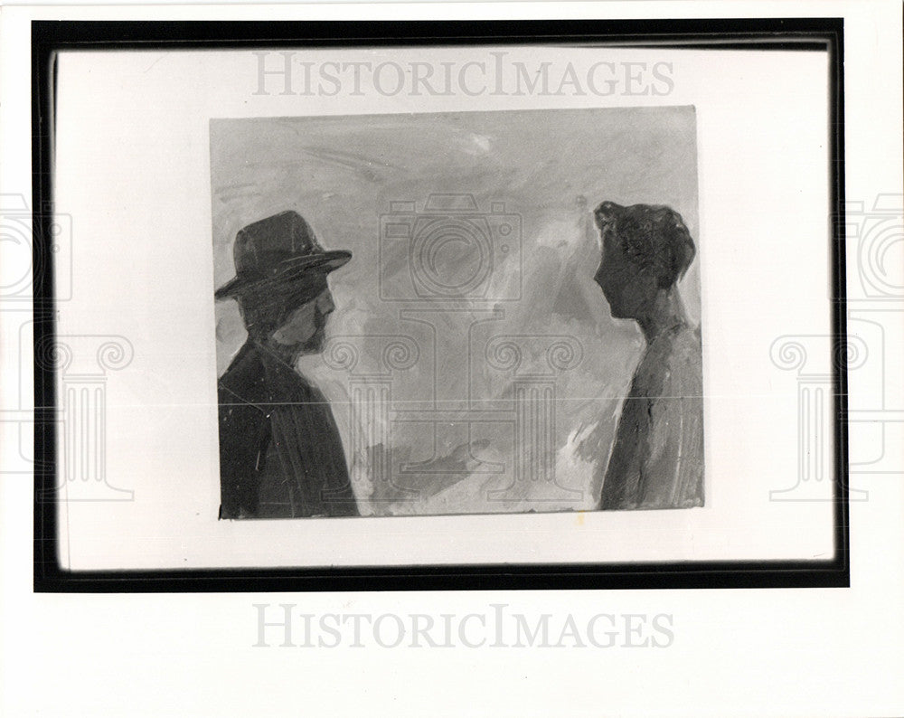 1989 Press Photo Bradley Jones, Painter - Historic Images