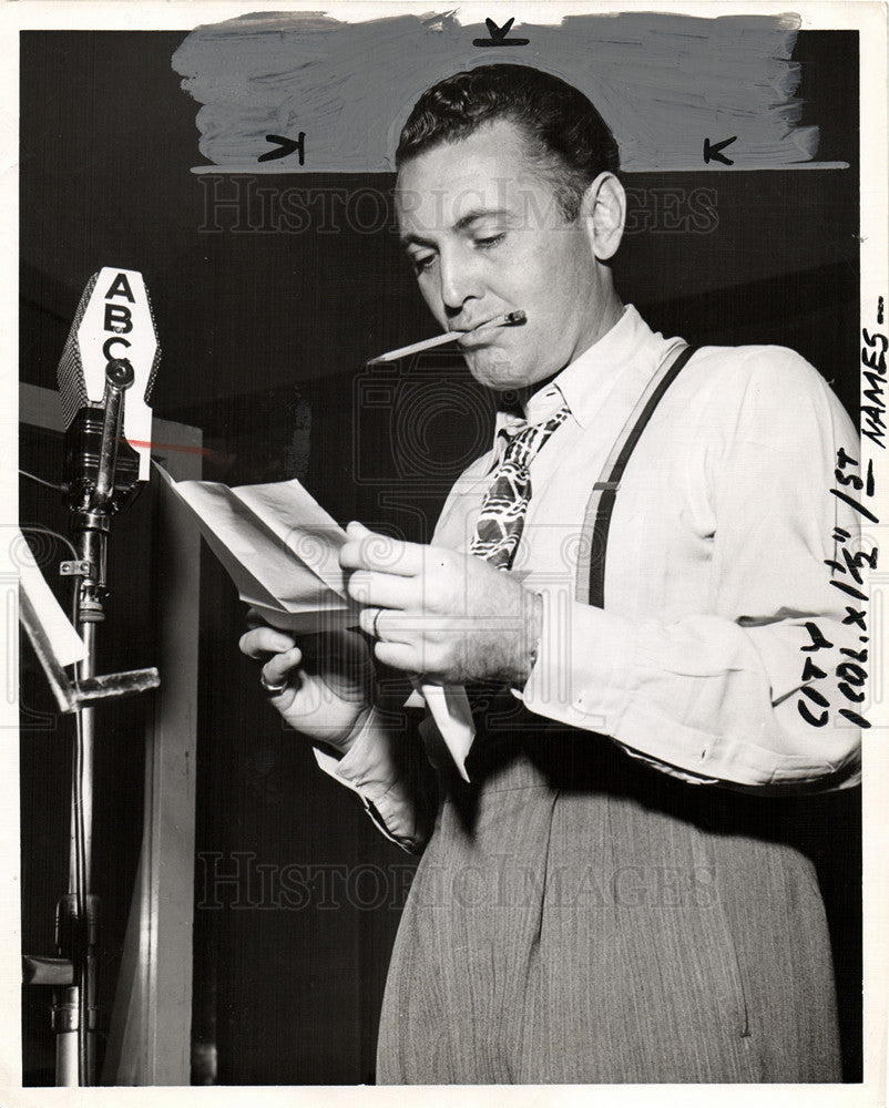 1957 Press Photo Allan Jones - Historic Images