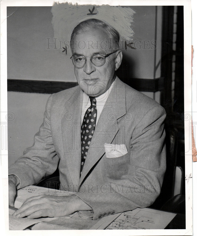 1957 Press Photo Alexander Jones - Historic Images