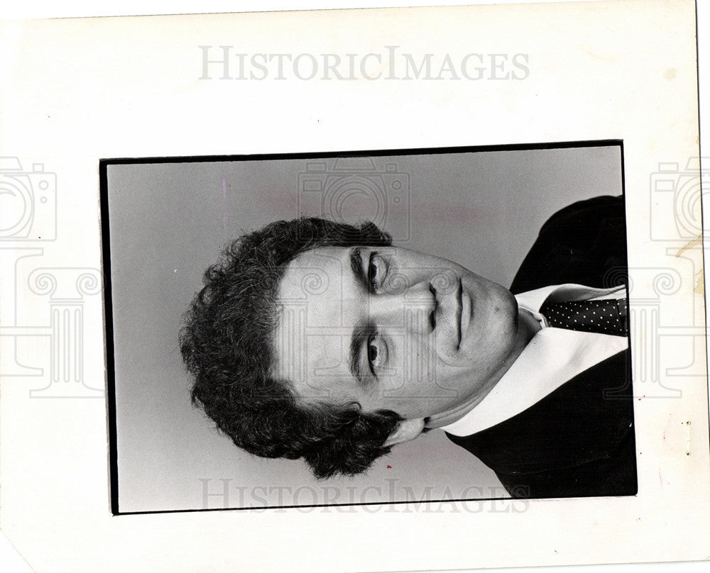 1973 Press Photo Larry Jolidon Detroit Free Press - Historic Images