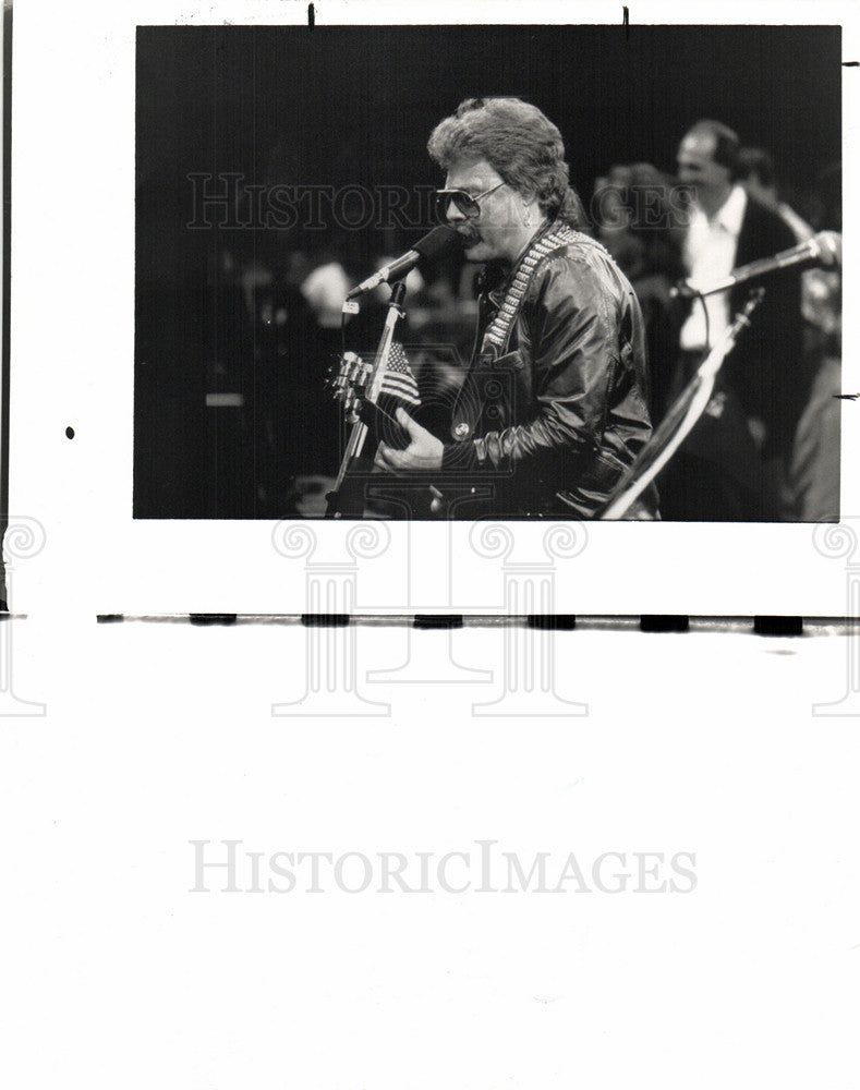 1989 Press Photo Tom Johnston, Dobbie Bros. - Historic Images