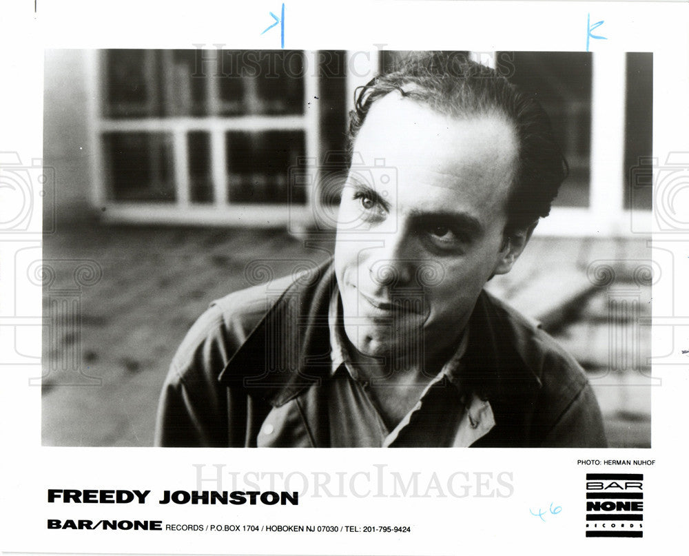 1994 Press Photo Freedy Johnston New York City singer. - Historic Images