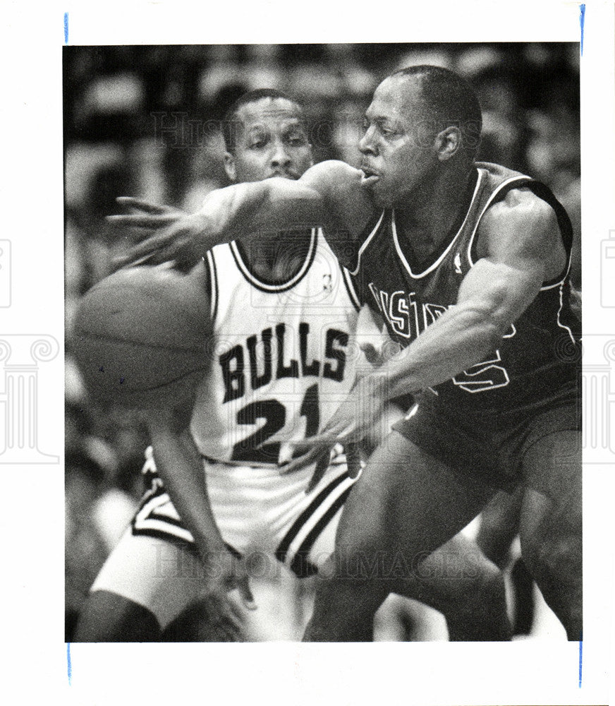 1988 Press Photo Charles Jordan, Player - Historic Images