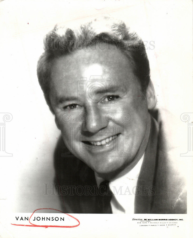 1965 Press Photo Van Johnson Americantelevision actor. - Historic Images