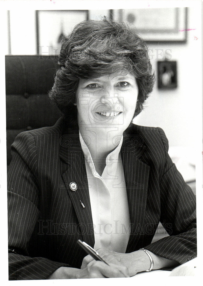 1991 Press Photo Shirley Johnson State representative - Historic Images