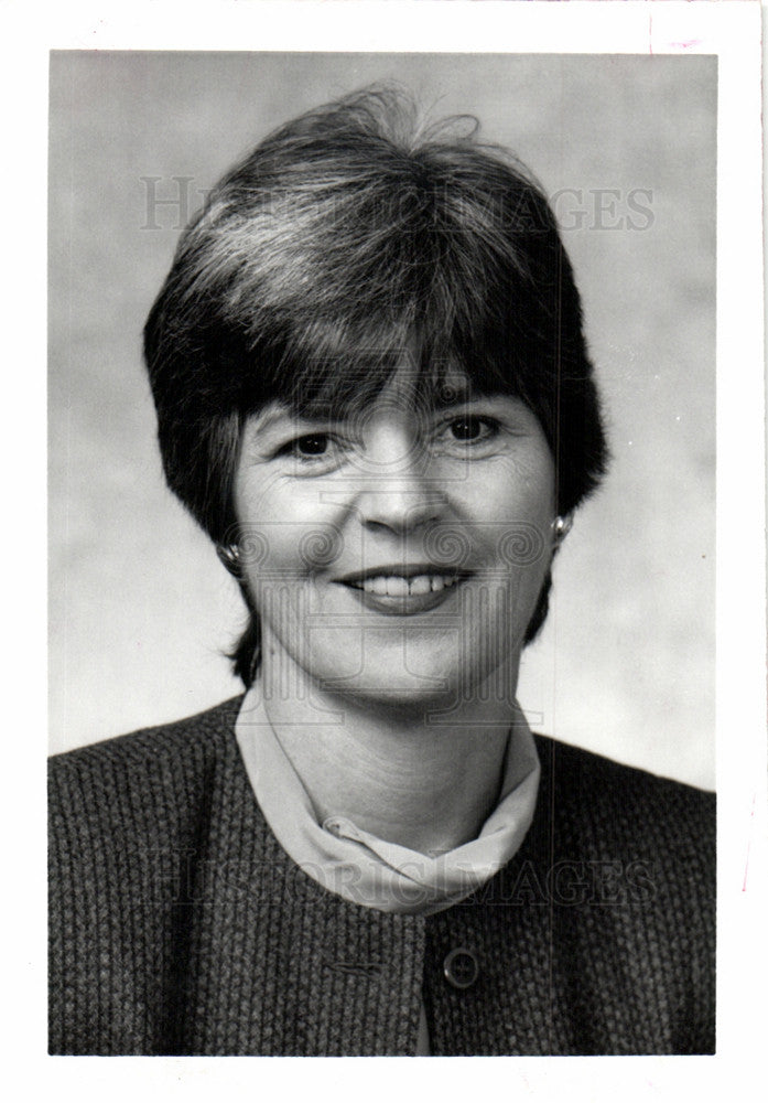 1987 Press Photo Stae rep. Shirley Johnson 90 minutes - Historic Images