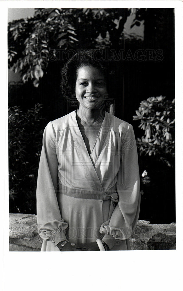 1977 Press Photo Sharon Johnson - Historic Images