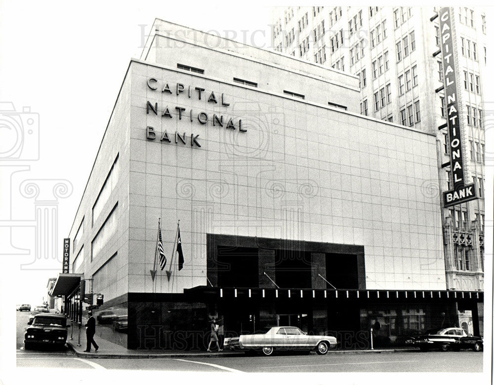 Press Photo Capital National Bank Austin - Historic Images