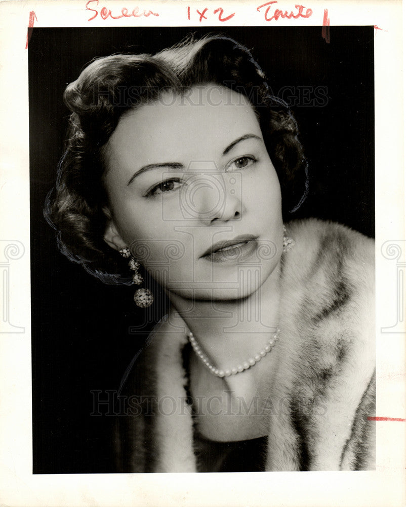 1959 Press Photo Irene Jordan actor - Historic Images