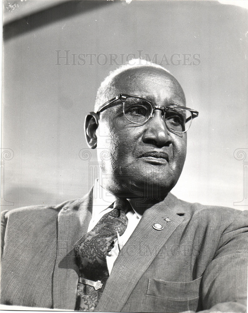 1966 Press Photo Rev. David Jordan - Historic Images