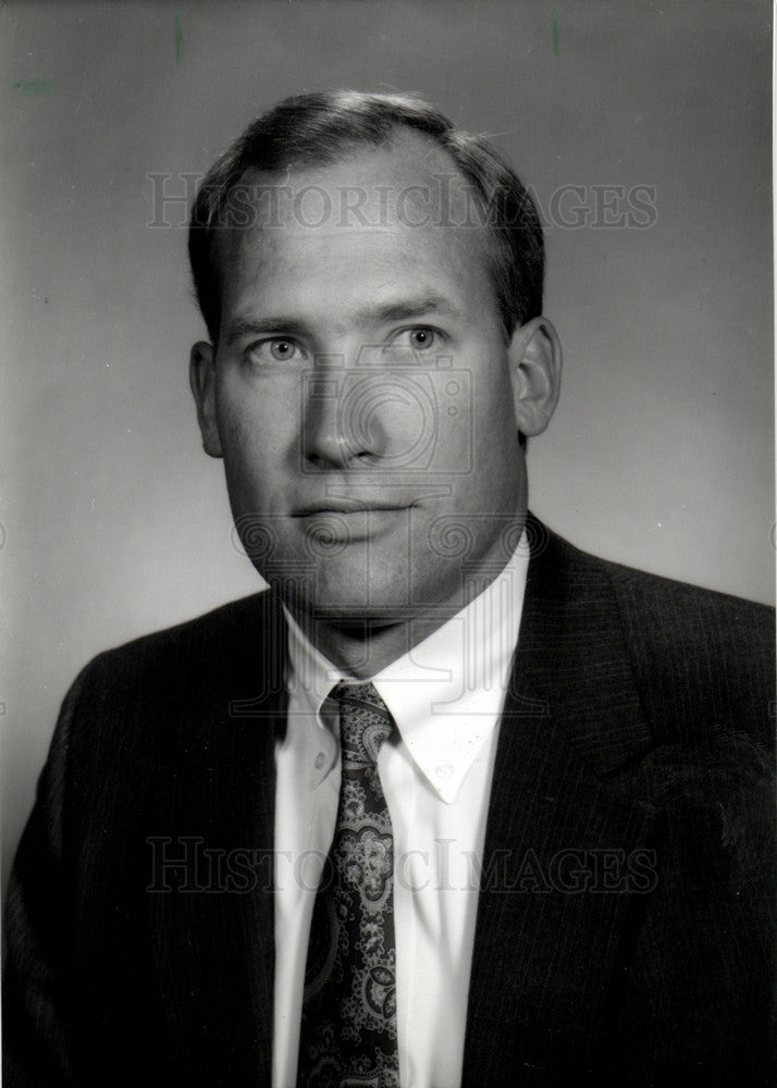 1992 Press Photo David Joos President - Historic Images