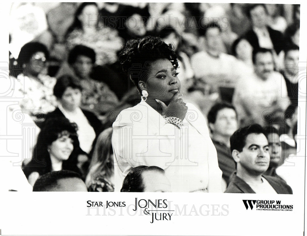 1994 Press Photo Star Jones, Jones and Jury - Historic Images