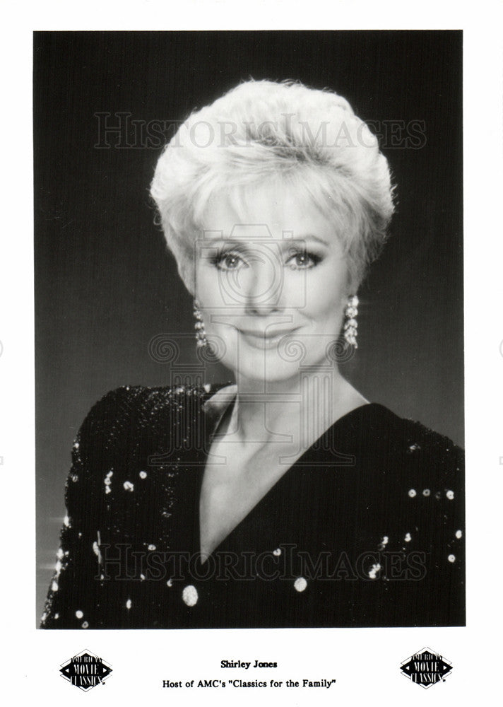 Press Photo Shirley Jones Host AMC Classics Family - Historic Images