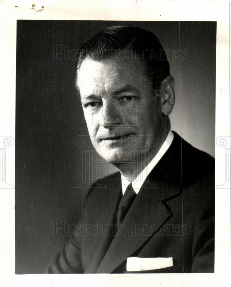 1974 Press Photo Reginald Jones GE chairman electric - Historic Images