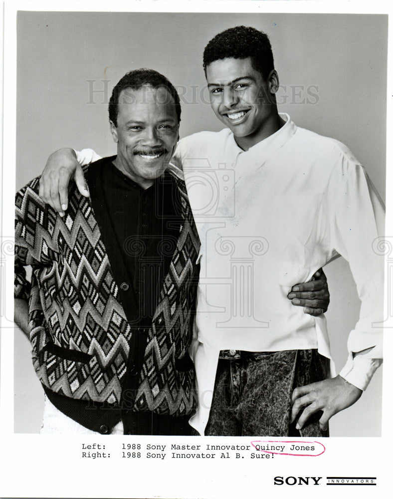 1992 Press Photo Quincy Jones Music Producer - Historic Images