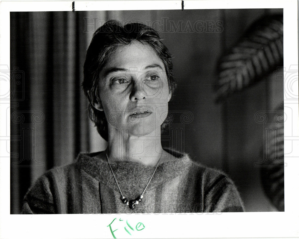 1985 Press Photo NANCY JONES - Historic Images