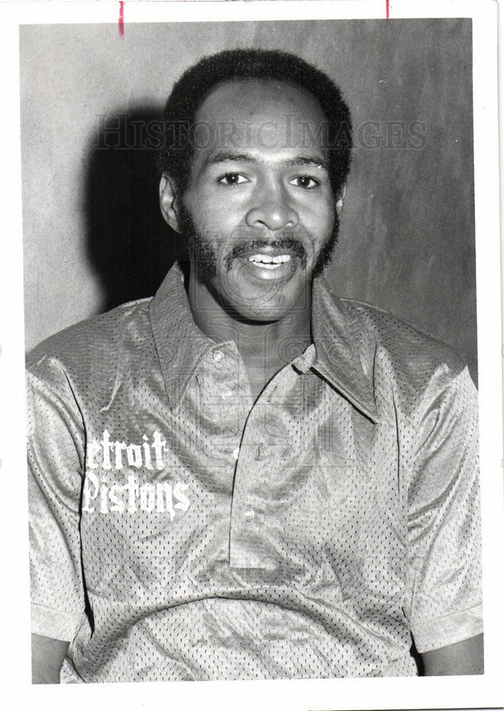 1977 Press Photo Larry Jones American basketball player - Historic Images