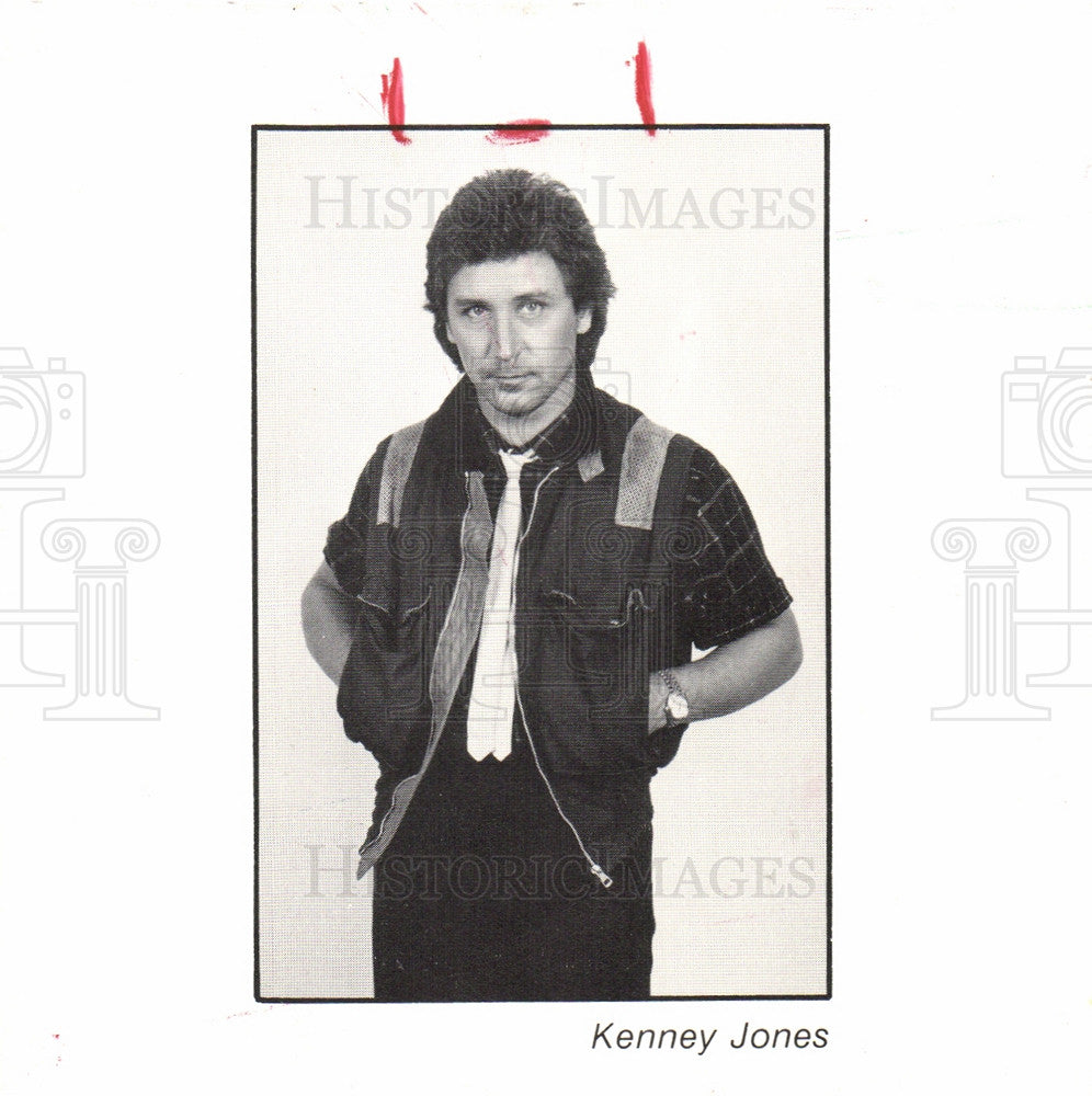1989 Press Photo Kenney Jones English rock drummer - Historic Images